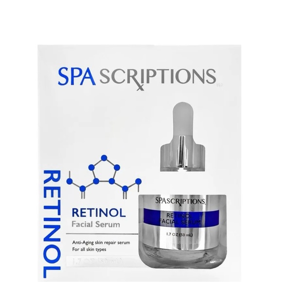 SPASCRIPTIONS ~ RETINOL Anti-Aging Skin Repair Moisturizing FACIAL SERUM 50ml. - Picture 2 of 6